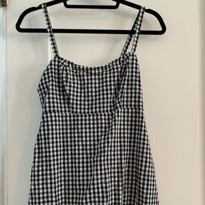 Brandy Melville black and white checkered dress!